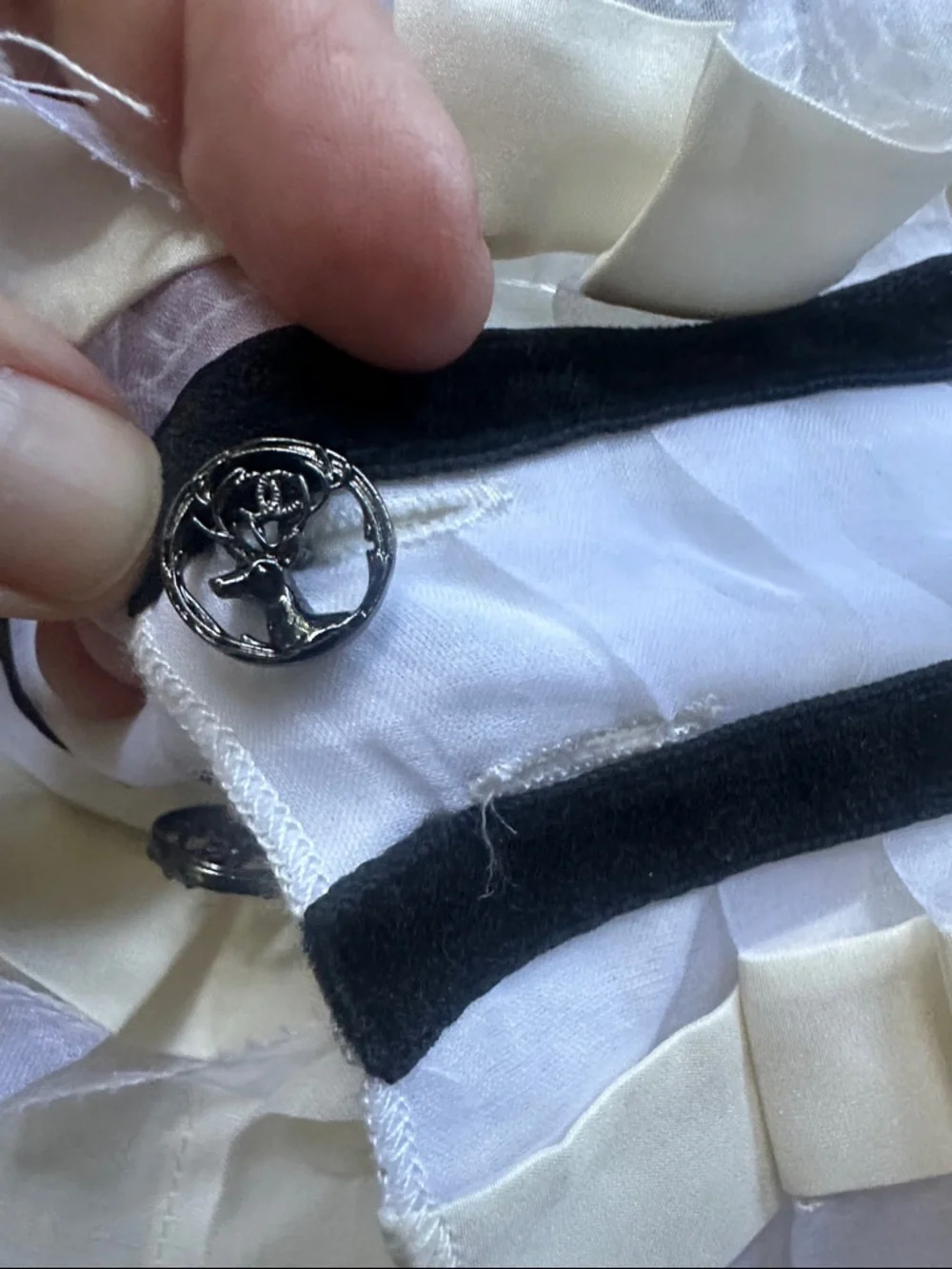 Chanel  Runway Vintage Raffle Blouse